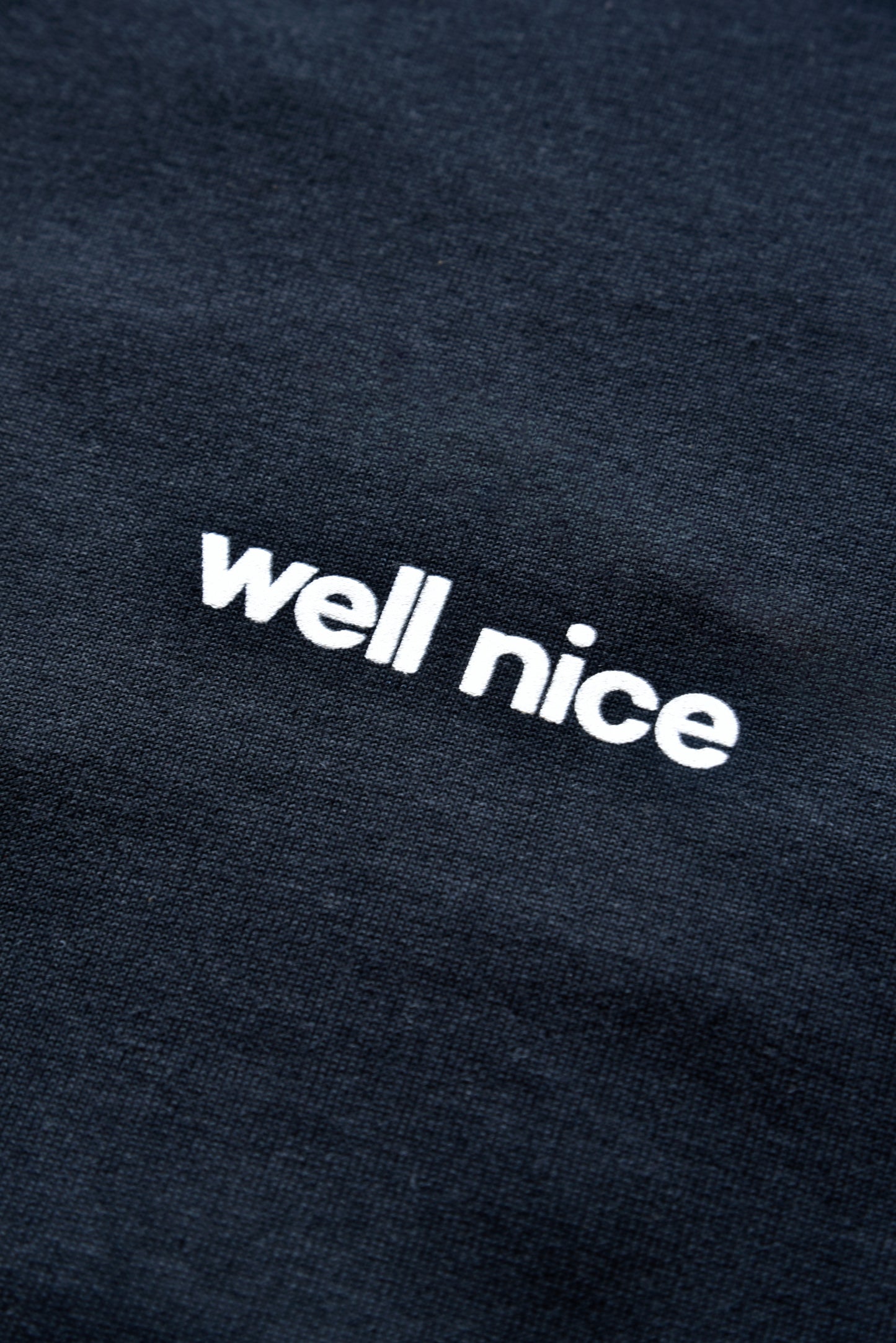 Black lightweight tee