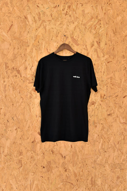 Black heavyweight tee