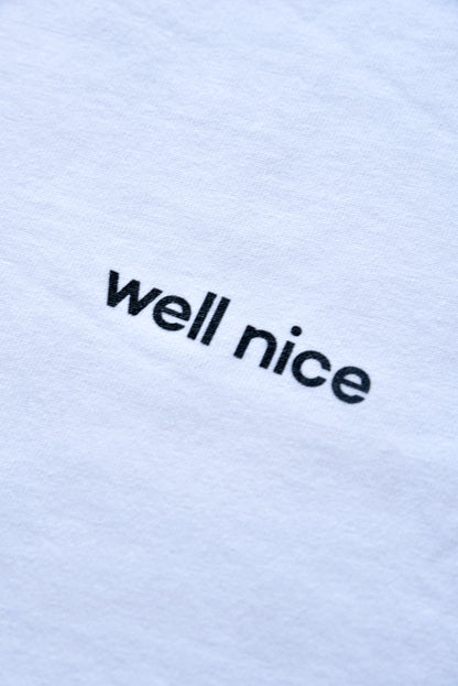 White lightweight tee